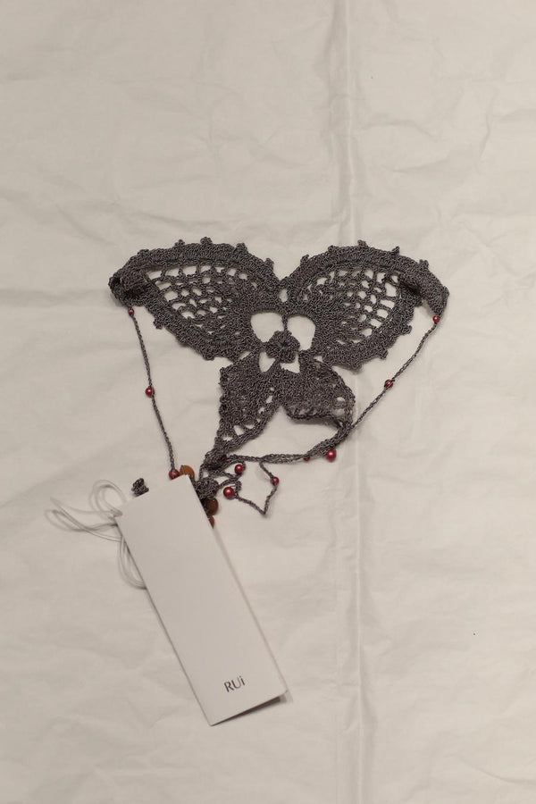 RUI Crochet Body Accessory RSS22DC02 Cement Dark Grey